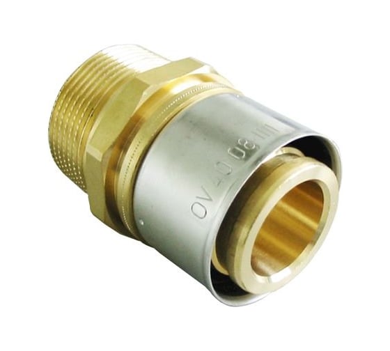 Прессовое соединение Oventrop Cofit P, Н, 40 x 3,5 x 1 1/4", латунь 1512054 1