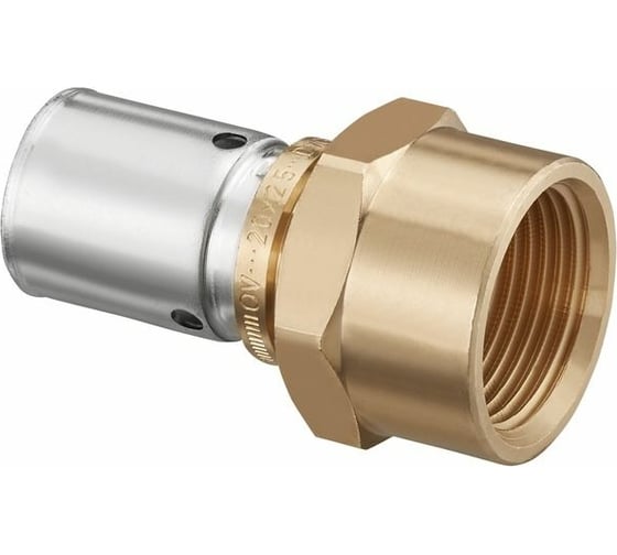 Прессовое соединение Oventrop В, 16 x 2 x 1/2", бронза RX 1512243
