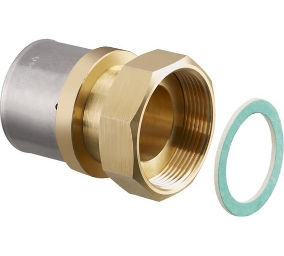 Прессовое соединение Oventrop Cofit P, Н, 20 x 2,5 x 1/2", бронза без покрытия 1512045