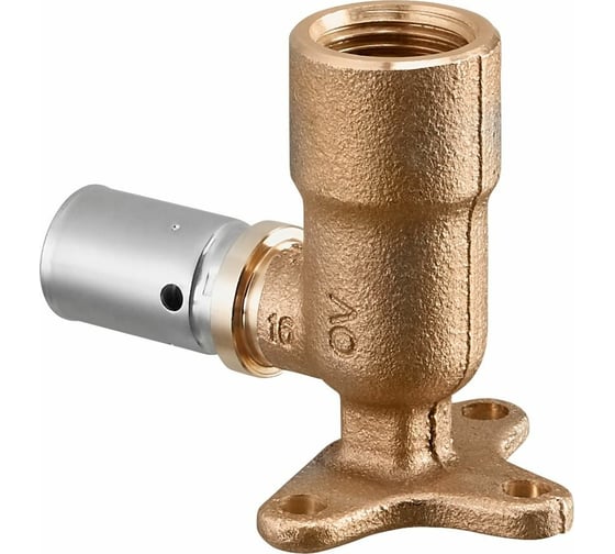 Прессовый угольник Oventrop Cofit P, 90, В, 20 x 2,5 x 1/2", бронза RX 1517045