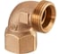 Угольник-переход Oventrop Cofit S, 90, Н ЕК-В, 3/4", 1/2", бронза RX 1504353 1