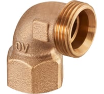 Угольник-переход Oventrop Cofit S, 90, Н ЕК-В, 1", 1", бронза RX 1504355