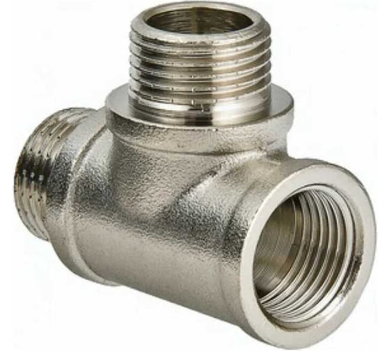 Тройник Aquadeel внн 3/4'х3/4'х3/4' переходной, никелированный BFN-011-602 729650 1