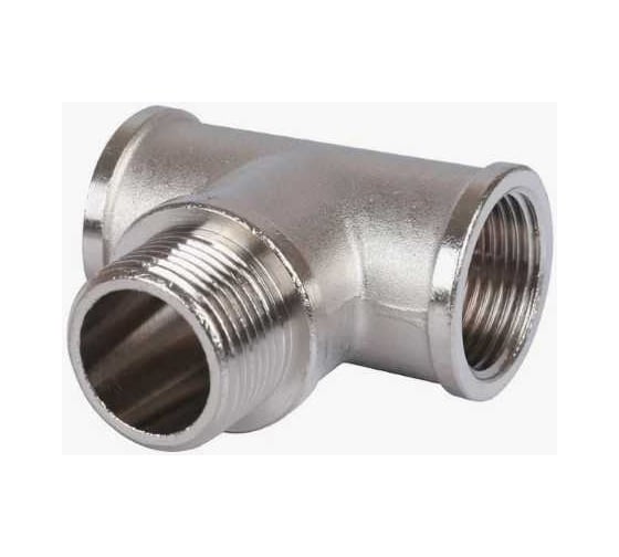 Тройник Aquadeel внв 1/2'х1/2'х1/2' переходной, никелированный BFN-011-401 5292163