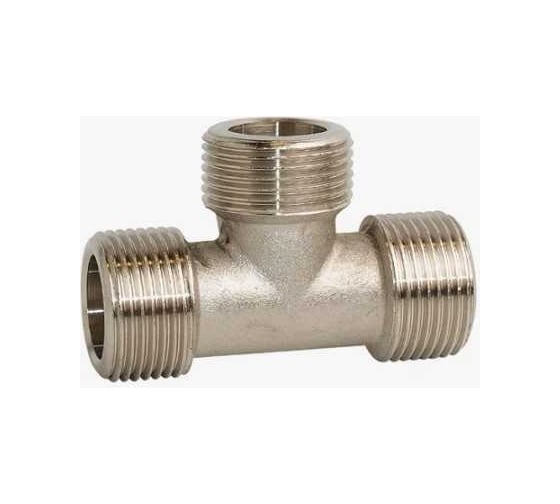 Тройник Aquadeel ннн 3/4'х3/4'х3/4' никелированный BFN-011-102 7355900 1