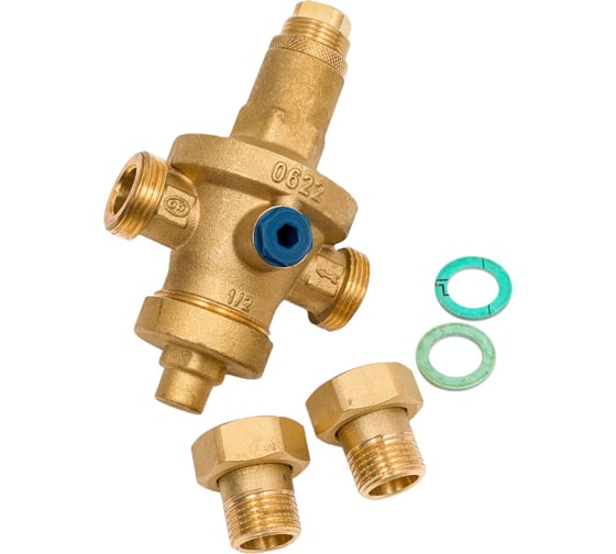 Редуктор давления Honeywell EXPORT мембранного типа PN16, 1/2", RIO наружная реззьба OR 0228.015
