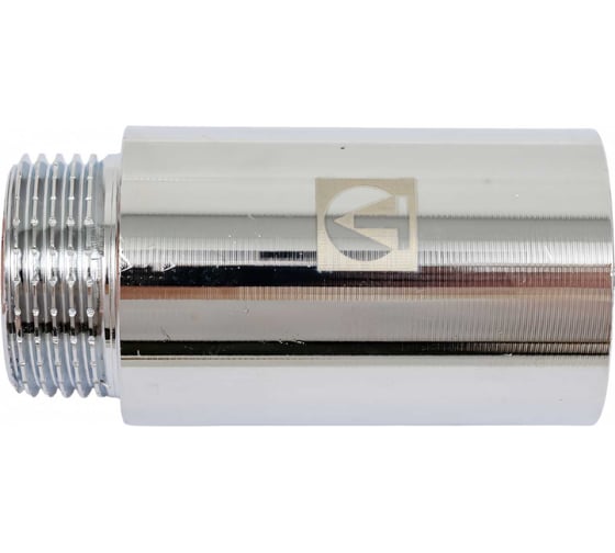 Удлинитель VALTEC 3/4 вн.х 50мм, хром VTr.198.C.0550