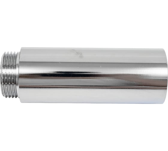 Удлинитель VALTEC 1 вн.х100мм, хром VTr.198.C.06100