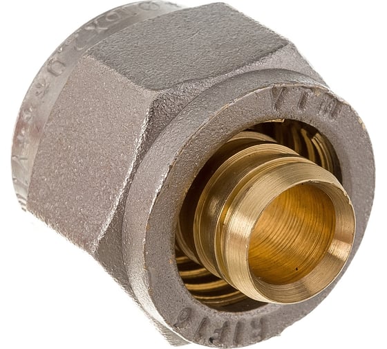Коллекторный обжимной соединитель для полимерной PEX трубы VALTEC 16 /2,0 VTc.709.N.1604