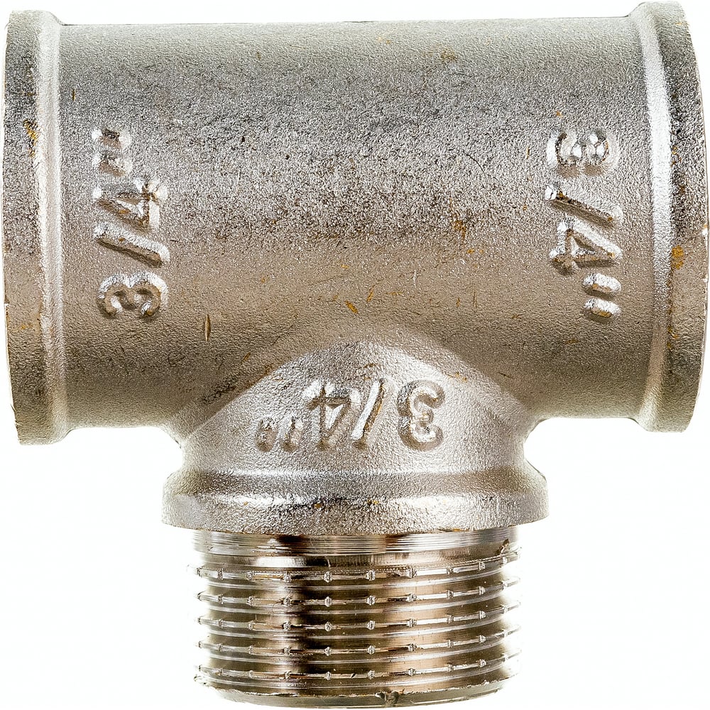 Тройник с переходом на наружную резьбу VALTEC 3/4 вн.-нар.-вн. VTr.132 ...
