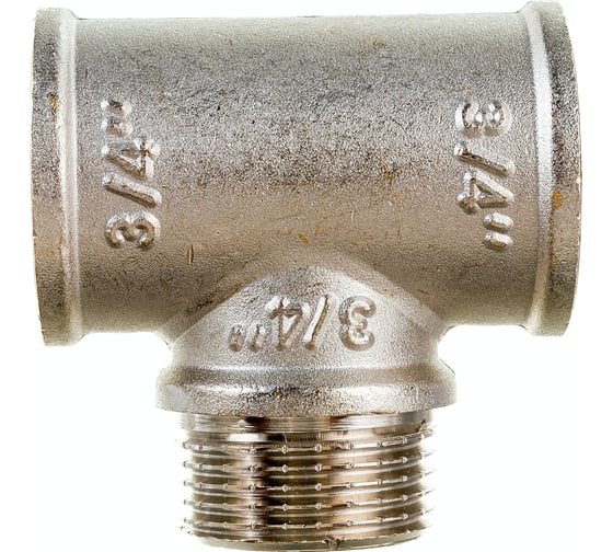 Тройник с переходом на наружную резьбу VALTEC 3/4 вн.-нар.-вн. VTr.132.N.0005