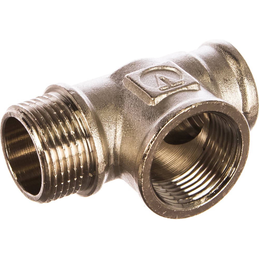 Тройник с переходом на наружную резьбу VALTEC 1/2х3/4х3/4 вн.-вн.-нар ...