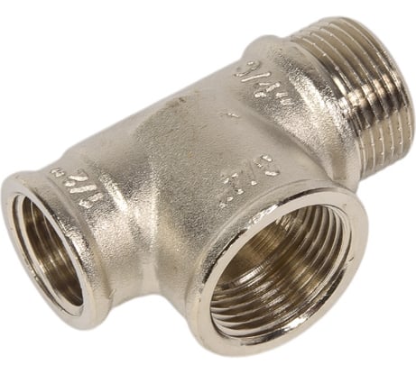 Тройник с переходом на наружную резьбу VALTEC 1/2х3/4х3/4 вн.-вн.-нар. VTr.134.RN.040505