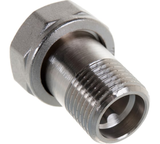 Прямой полусгон с накидной гайкой VALTEC 3/4x1/2 VTr.613.N.0504