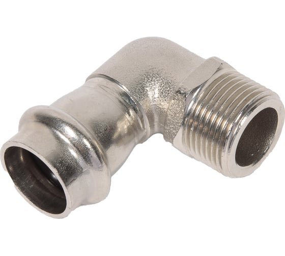 Угольник VALTEC с наружной резьбой, нержавеющая сталь 22x3/4 VTi.953.I.002205
