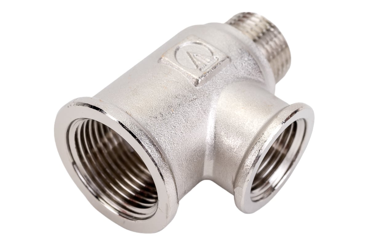 Тройник с переходом на наружную резьбу VALTEC 3/4х1/2х1/2 вн.-вн.-нар ...