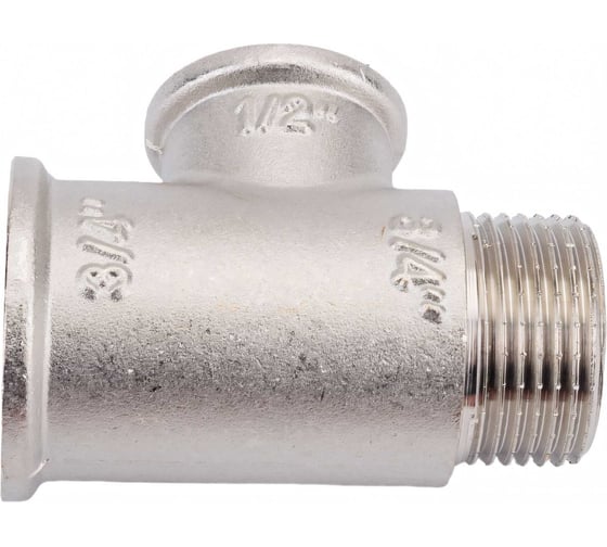 Тройник с переходом на наружную резьбу VALTEC 3/4х1/2х3/4 вн.-вн.-нар. VTr.134.RN.050405