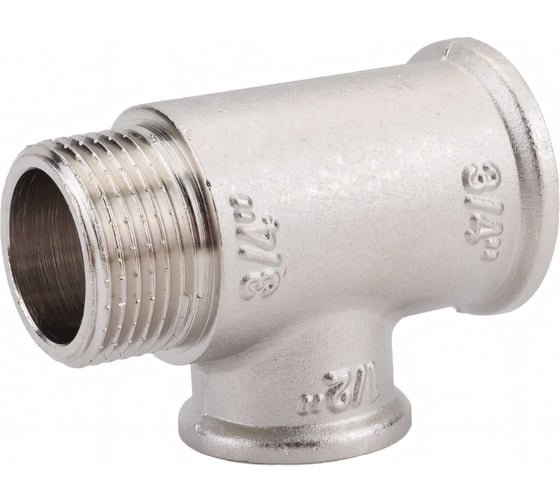 Тройник с переходом на наружную резьбу VALTEC 3/4х1/2х3/4 вн.-вн.-нар. VTr.134.RN.050405