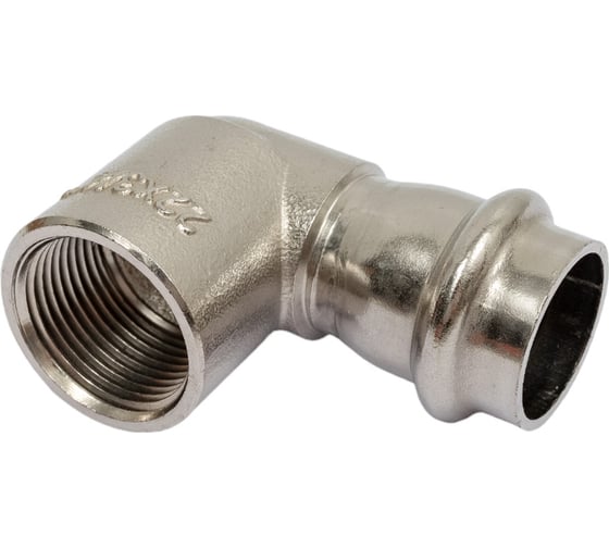 Угольник VALTEC с внутренней резьбой, нержавеющая сталь 22x3/4 VTi.952.I.002205