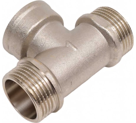 Тройник STI 1 н-в-н никелированный ТТ000017346