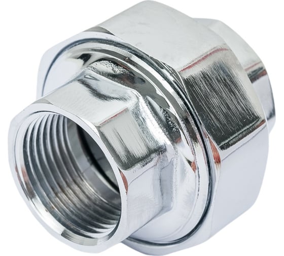 Разъемная муфта VALTEC 3/4 вн.-вн. Хром VTr.340.C.0005