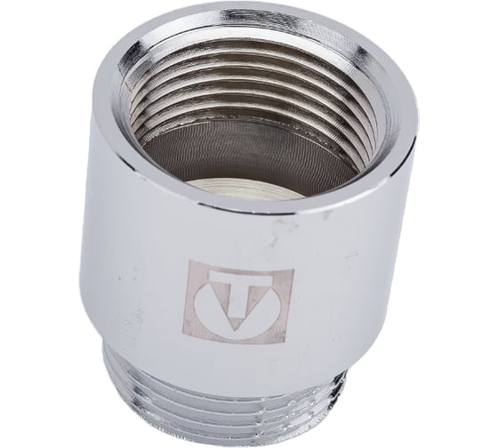 Удлинитель VALTEC 3/4 вн. х25мм (хром) VTr.198.C.0525