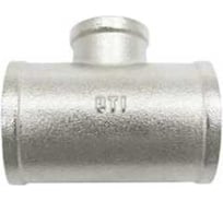 Тройник STI 3/4x1/2x3/4 никелированный 3566