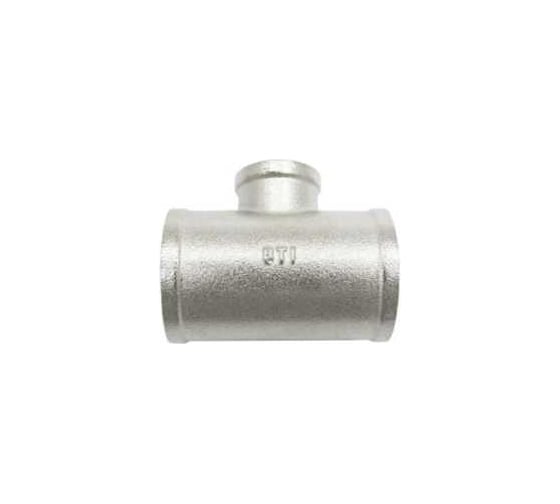 Тройник STI 3/4x1/2x3/4 никелированный 3566