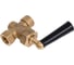 Кран 3-ходовой под манометр RM-MM 1/4" Watts 335008 10009478 2