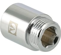 Удлинитель VALTEC 1 вн.х15мм /ХРОМ/ VTr.198.C.0615