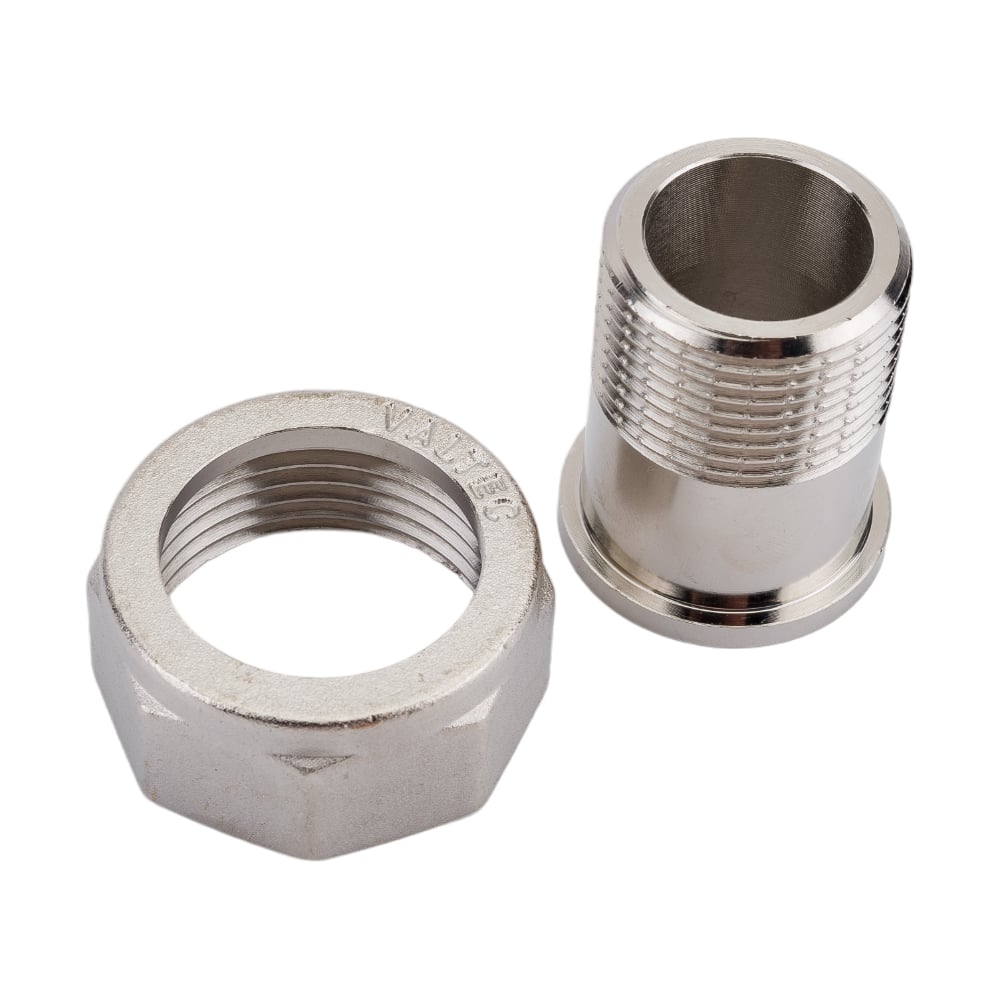 Прямой полусгон с накидной гайкой VALTEC 1x3/4 VTr.613.N.0605 ...