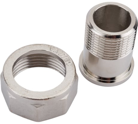 Прямой полусгон с накидной гайкой VALTEC 1x3/4 VTr.613.N.0605