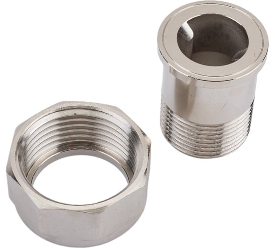 Прямой полусгон с накидной гайкой VALTEC 1x3/4 VTr.613.N.0605