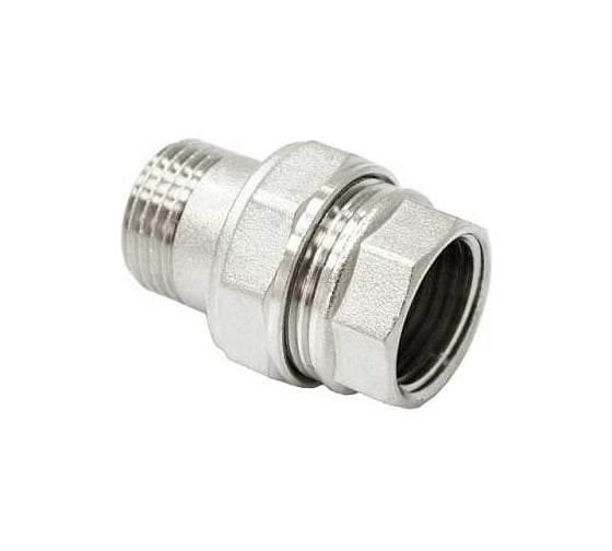 Прямое соединение STI 1/2 никелированное 819