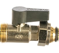 Шаровой кран Oventrop Multidis SF, для контурной гребёнки, 3/4", 3/4", Н ЕК-НГ ЕК 1406504