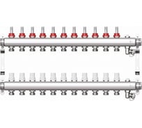 Коллекторная группа STI в сборе со встроенными расходомерами, из нержавеющей стали 1x11 вых. евроконус 3/4 ТТ000013674