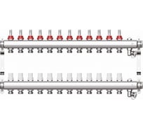 Коллекторная группа STI в сборе со встроенными расходомерами, из нержавеющей стали 1x12 вых. евроконус 3/4 ТТ000013675