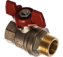 Шаровой кран Oventrop Optibal, полнопроходной, DN-20, 3/4", НВ, PN 1076306