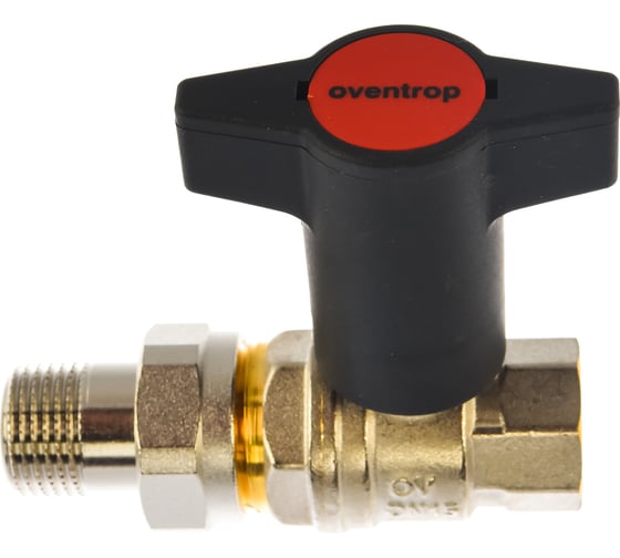 Шаровой кран Oventrop Optibal, полнопроходной, DN-15, 1/2", НВ, PN 1075704