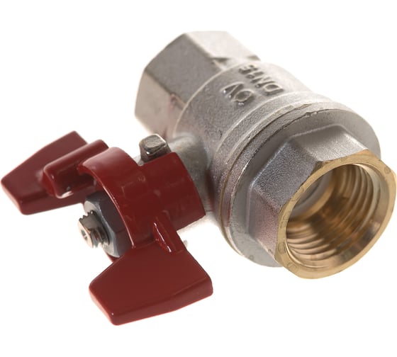 Шаровой кран Oventrop Optibal, полнопроходной, DN-15, 1/2", ВВ, PN 1076104