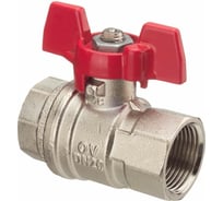 Шаровой кран Oventrop Optibal, полнопроходной, DN-25, 1", ВВ, PN 1076108