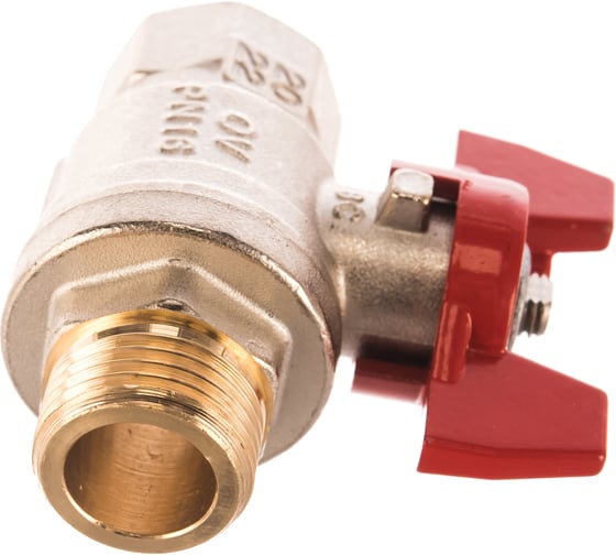 Шаровой кран Oventrop Optibal, полнопроходной, DN-15, 1/2", НВ, PN 1076304
