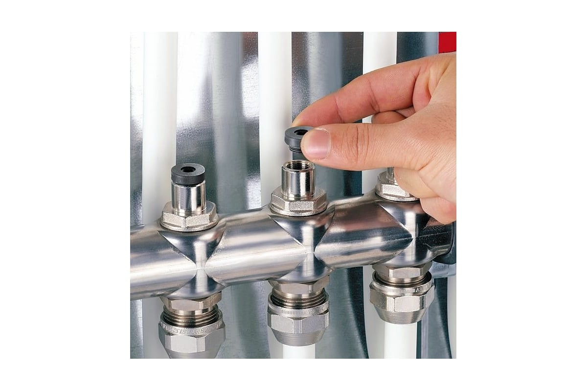 Распределительный коллектор Oventrop 1\", Multidis SF 2 1404552 ...