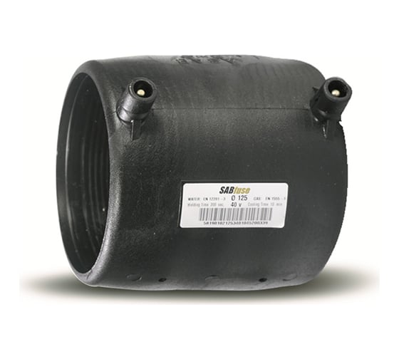 Электросварная муфта SABfuse SDR7,4 PN25 PE100 D160 802825160 1