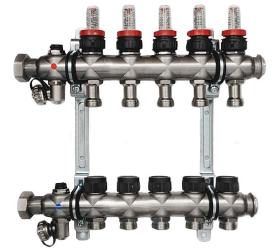Распределительный коллектор Oventrop 1", Multidis SF 5 1404355 1