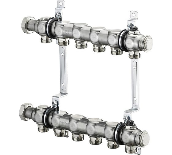 Распределительный коллектор Oventrop 1", Multidis SH 6 1407156 1