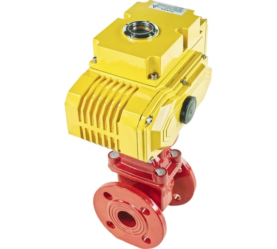 Клиновая задвижка DN.ru 30ч939р ggg50-epdm-f4-red ду125 ру16, электропривод mt-200 380в D040-00736