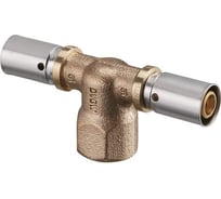 Прессовый тройник-переход Oventrop Cofit P, В, 26, 1/2", 26, бронза RX 1513647