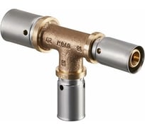 Прессовый тройник Oventrop Cofit P, 16, 16, 16, бронза RX 1513043
