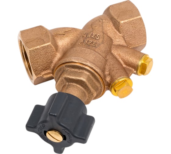 Запорный вентиль Oventrop Hydrocontrol ATR, без преднастройки, DN-25, 1", ВВ, PN 1067508